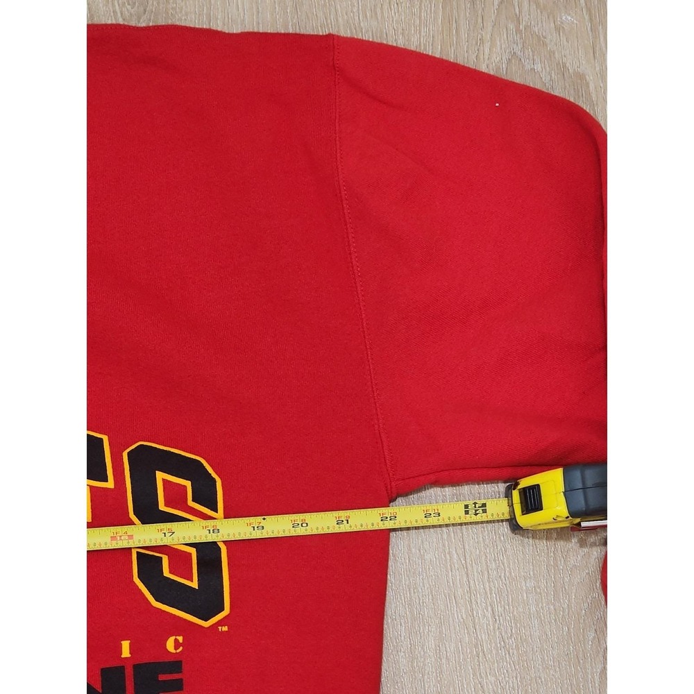 1995 Russell Athletic Kansas City Chiefs Pull Over Sweater Size Large Vintage - Picture 5 of 12